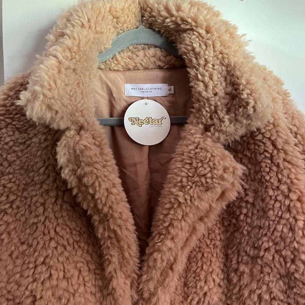 Nectar Wild and Free Faux Fur Jacket